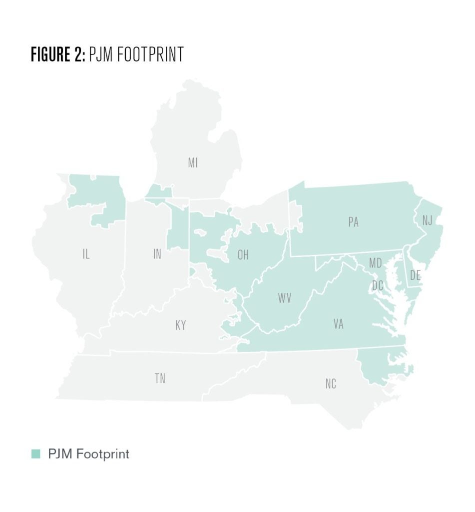 Figure 2: PJM Footprint