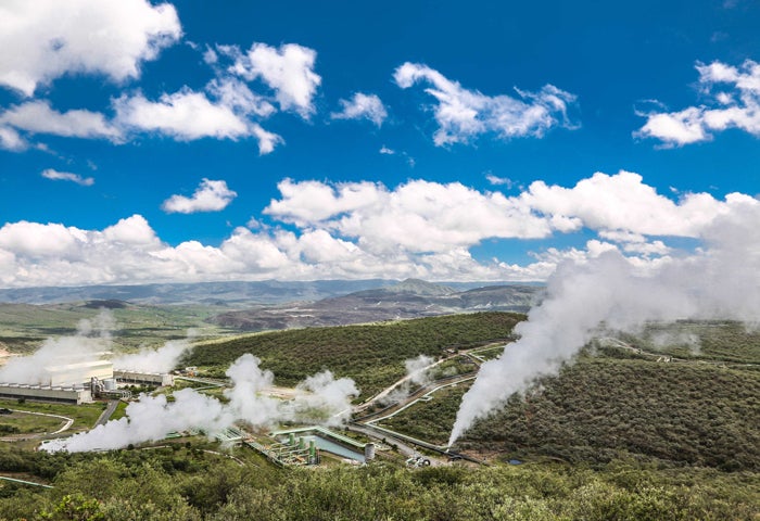 Olkaria II Geothermal Power Plant, approved as a CDM project in 2015. Source: ASM