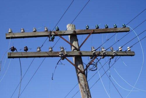 Old Electricity Pole