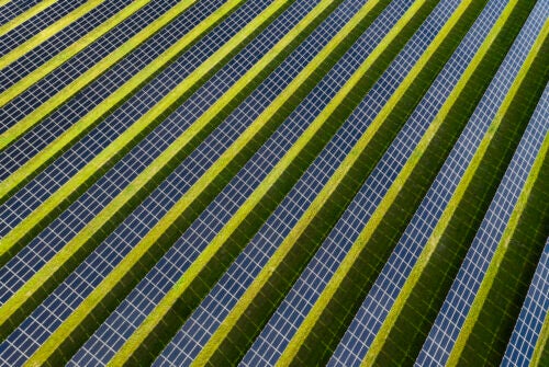 Large solar installation